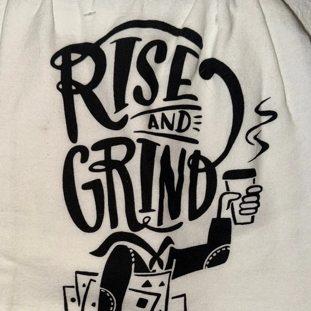 Primitives by Kathy LOL Towel Rise and Grind NWT New